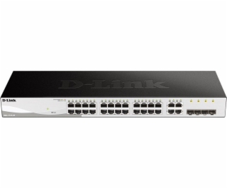 D-Link DGS-1210-28 28-port Gigabit Smart+ Switch, 24x GbE...