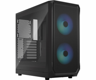 Černé pouzdro Fractal Design Focus 2 RGB (FD-C-FOC2A-03)