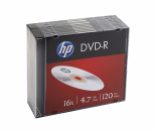 DVD-R HP 4,7 GB (120min) 16x slimbox 10ks/pack