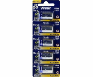 Battery Vinnic 4LR44/L1325F/544A/A544 5 pcs.