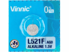 Alkaline mini battery Vinnic G0/AG0/LR63/L521 10 pcs.