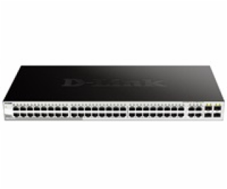 D-Link DGS-1210-48 52-port Gigabit Smart Switch, 48x GbE,...