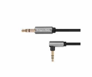 Kabel Kruger&Matz Jack 3.5mm - Jack 3.5mm 1.8m srebrny (K...