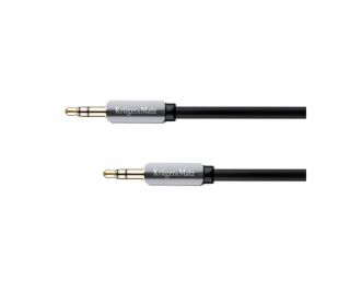 Kabel Kruger&Matz Jack 3.5mm - Jack 3.5mm 3m szary (KM0314)