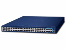 Planet SGS-6310-48T6X L3 switch, 48x1Gb, 6x10Gb SFP+, HW/IP stack, VSF/Cluster switch