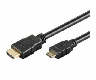 PremiumCord Kabel 4K HDMI A - HDMI mini C, 1m