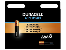 Duracell Optimum alkalická baterie 8 ks (AAA)