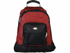 Addison 311015 notebook case 39.6 cm (15.6 ) Backpack Black Burgundy