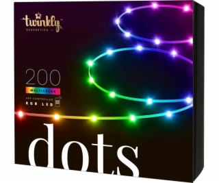 Taśma LED Twinkly Inteligentny miniaturowy łańuch Dots 20...