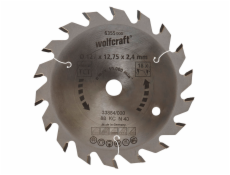 Wolfcraft 6355000 tvrdokovový pilový kotouč 127 x 12.75 mm Počet zubů (na palec): 18 1 ks