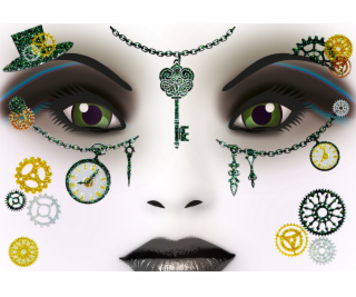 HERMA Face Art Sticker Steampunk Amelia 