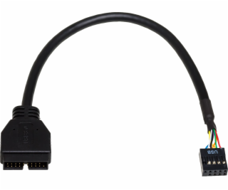 Akyga Adapter USB 2.0 - USB 3.0, czarny (AK-CA-28)