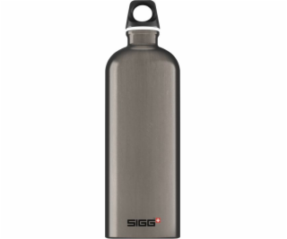 SIGG Alu Traveler Smoked Pearl 1 liter, fľaša na pitie