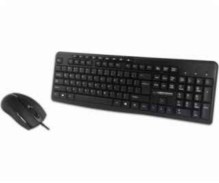 Esperanza EK137 set - USB keyboard + myš Black