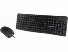 Esperanza EK137 set - USB keyboard + myš Black