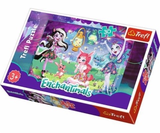 Trefl Puzzle, 30 elementów - Enchantimals, Magiczny świat...