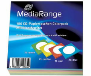 CD/DVD Papierhüllen Color-Pack, Schutzhülle