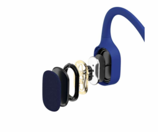 Shokz OpenSwim MP3 sluchátka před uši 4GB, modrá