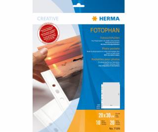 Herma fotophan 20x30 10 listov biela 7589