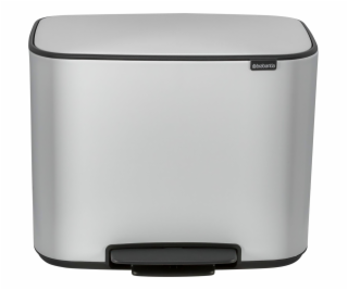 Brabantia Bo Pedal Bin white, 11 + 23 L