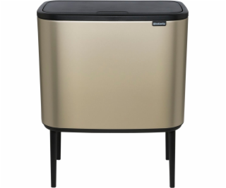 Brabantia Waste Bin Bo Touch Bin Champagne, 11 + 23 L