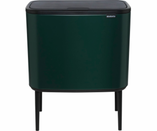 Brabantia Waste Bin Bo Touch Bin Pine Green, 11 + 23 L