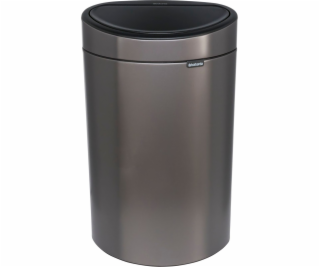 Brabantia Waste Bin Touch Bin New,recycle, 23+10 L Platinum