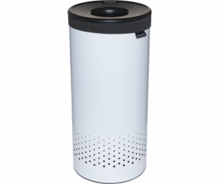 Brabantia Laundry Bin, 35 L dark grey / white