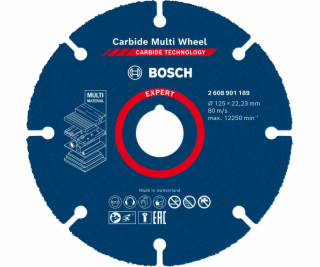 Bosch EXPERT Carbide MultiWheel Trennscheibe, O 125mm