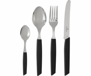 Victorinox Swiss Modern Cutlery Set 24 pcs. black