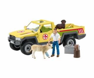 Schleich Farm World 42503 Tierarztbesuch Bauernhof