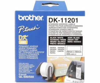 Brother páska DK-11201 (černá na bílé)