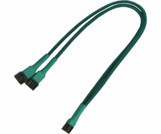 Nanoxia 3-pin – 3-pin x2, 0,3 m, zelená (900500002)