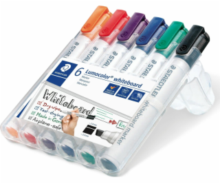 Staedtler STAEDTLER Whiteboardmarker Lumocolor 6 St Box