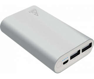 Holdit Smartline Power Bank 7500mAh strieborná (613374)