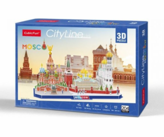 Dante Puzzle 3D City Line Moskva 204el 20266