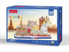 Dante Puzzle 3D City Line Moskva 204el 20266