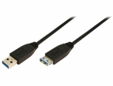 USB kabel LogiLink A/A zásuvka 1m (CU0041)