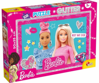 Lisciani Puzzle 108 dielikov Barbie s trblietkami - Najle...