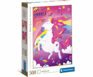 Clementoni Puzzle 500 Hq Fantastic Animals Unicorn