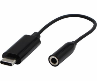 Adaptér USB USB-C - Jack 3.5mm Czarny