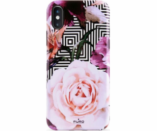 Puro Puro Glam Geo Flowers - Etui Iphone Xs / X (pink Peo...