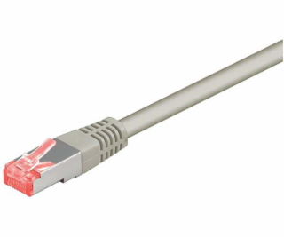 Patchcord, S/FTP, Cat.6, 3m, LSOH, szary