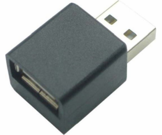 Adapter USB USB - USB Czarny