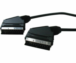 Kábel Scart - Scart 5m czarny