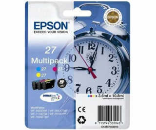 Inkoust Epson T2715 / C13T27154010 (azurový, purpurový, ž...