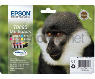 Atramentové kazety Epson T0895 / C13T08954010 (azúrová, p...