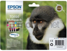 Atramentové kazety Epson T0895 / C13T08954010 (azúrová, purpurová, žltá, čierna)