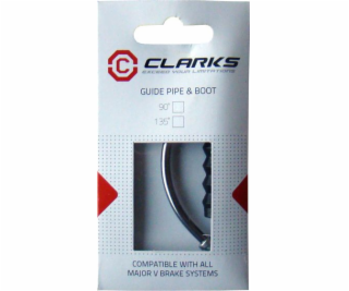 Clarks Pipe pre V-brake CX24 hliník 135 stupňov + gumové ...