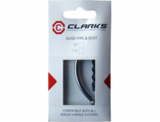 Clarks Pipe pre V-brake CX24 hliník 135 stupňov + gumové tesnenia balenie 50 ks.